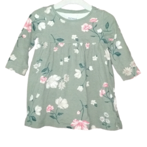 Old Navy Adorable Floral Baby Dress Sz 3-6 Mo